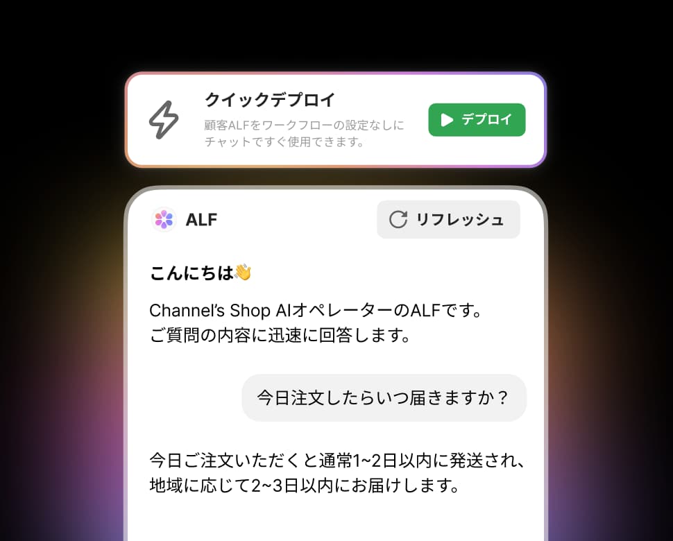 ALF設定デプロイ