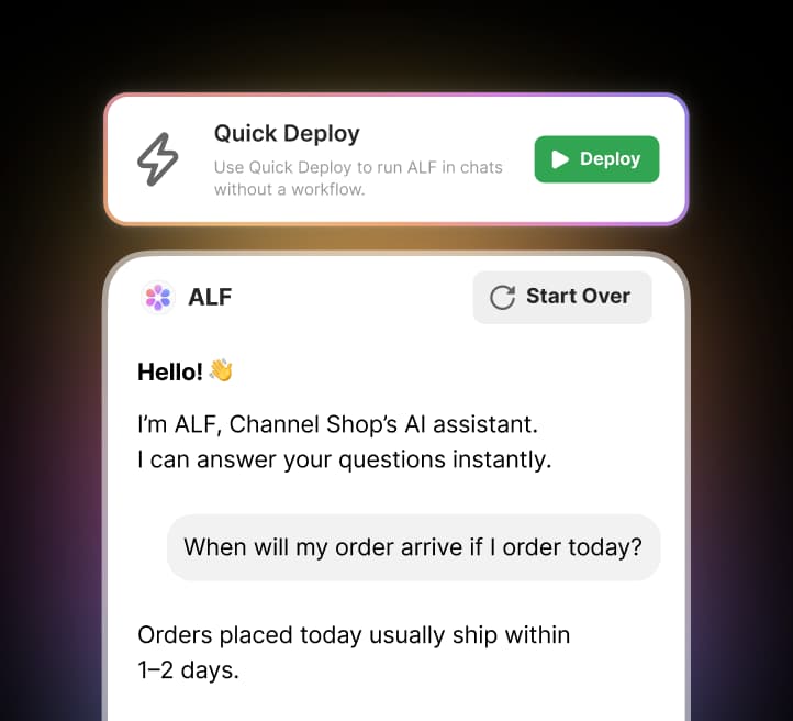 ALF Settings Deploy
