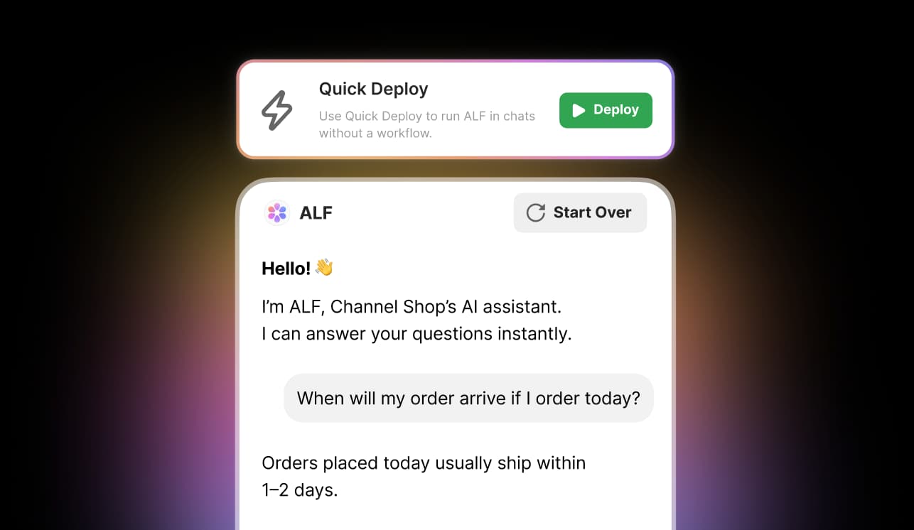 ALF Settings Deploy